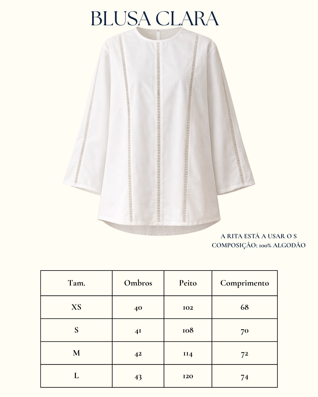 Blusa Clara