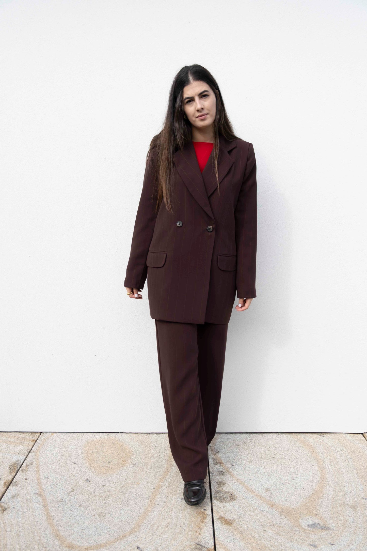 Anitas- chalk stripe