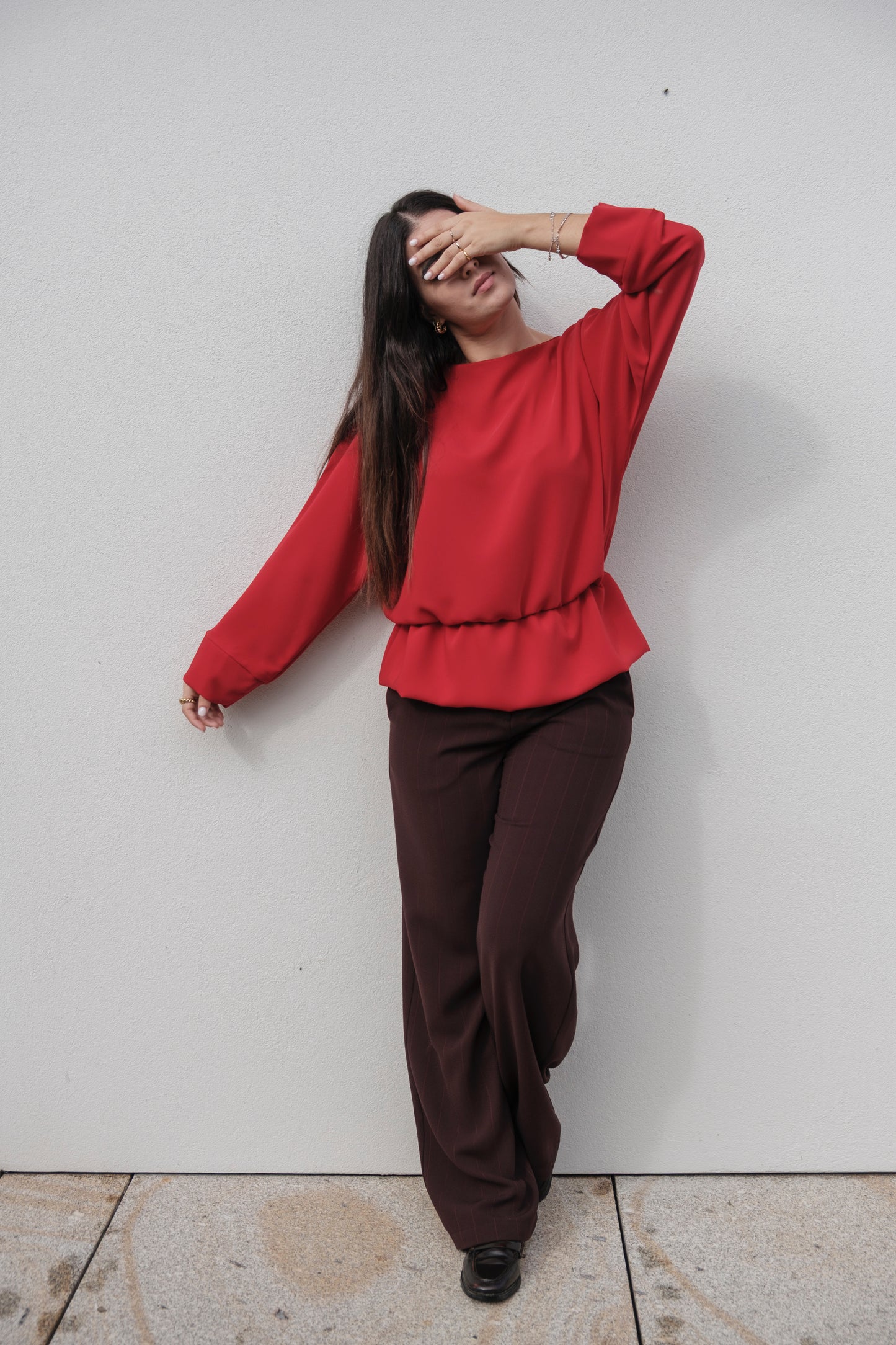 Anitas- chalk stripe