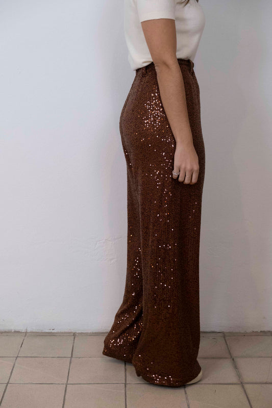 Calças de lantejoulas