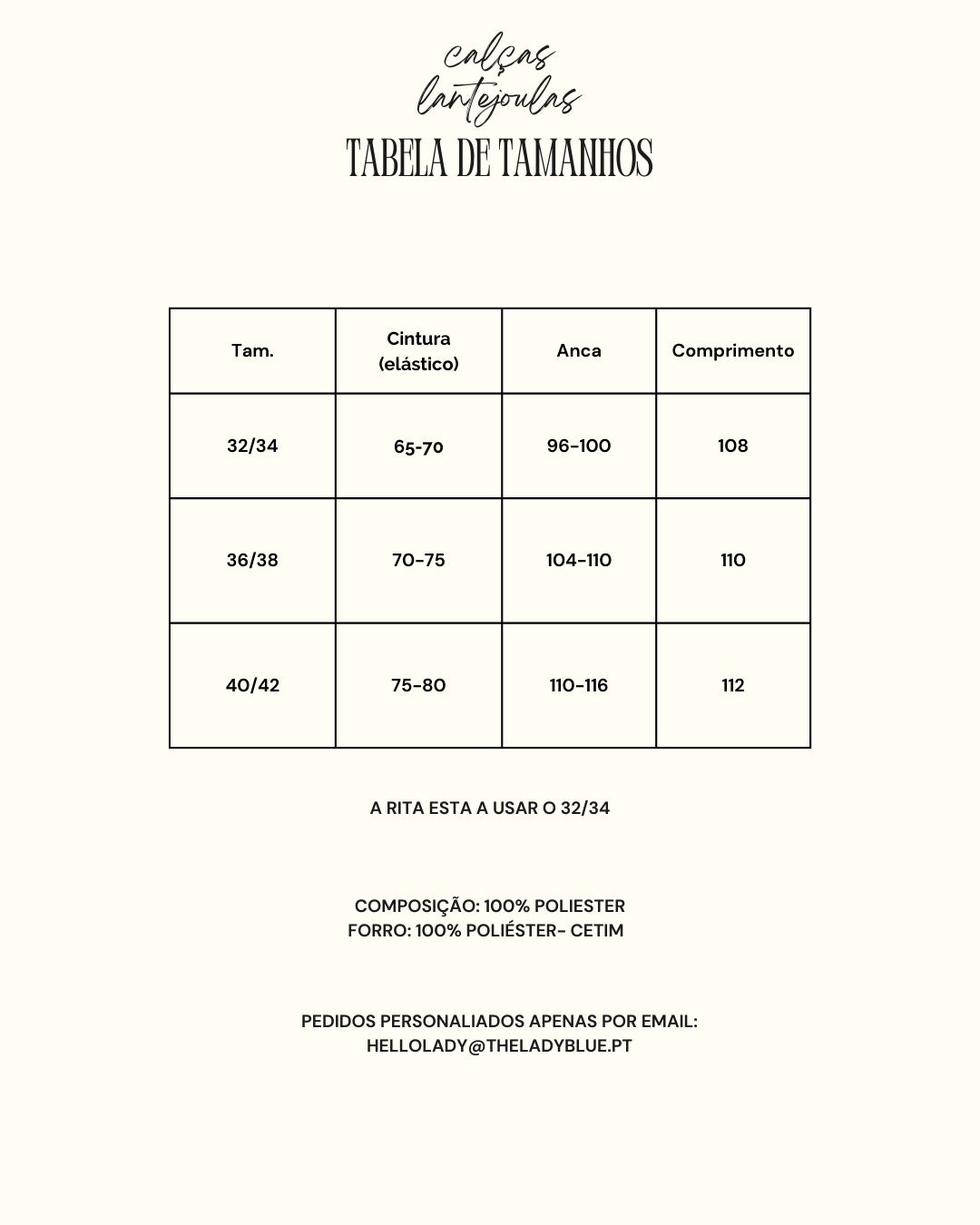 Calças de lantejoulas